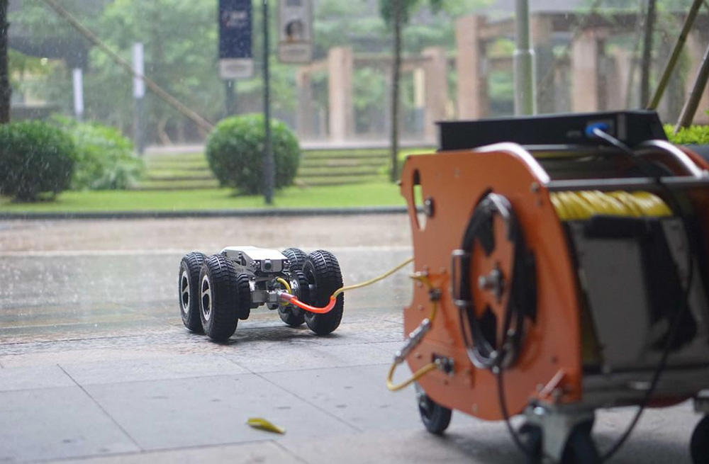 285茅山管道检测机器人