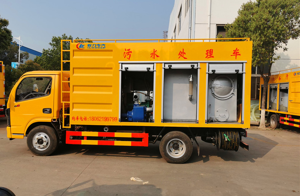 281茅山污水分离车